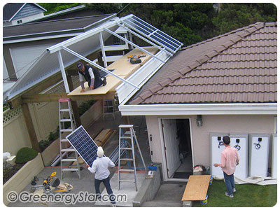 Solar Roof Installation