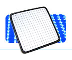 13 Watt Blue LED Panel