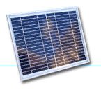 12W Polycrystalline Solar Panel for 12V Battery