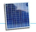 30W Polycrystalline Solar Panel for 12V Battery