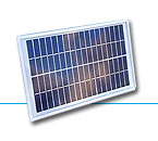 12W Polycrystalline Solar Panel for 12V Battery