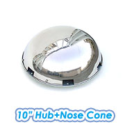 10" Stainless Steel Hub + Nose Cone for AirX Wind Generator